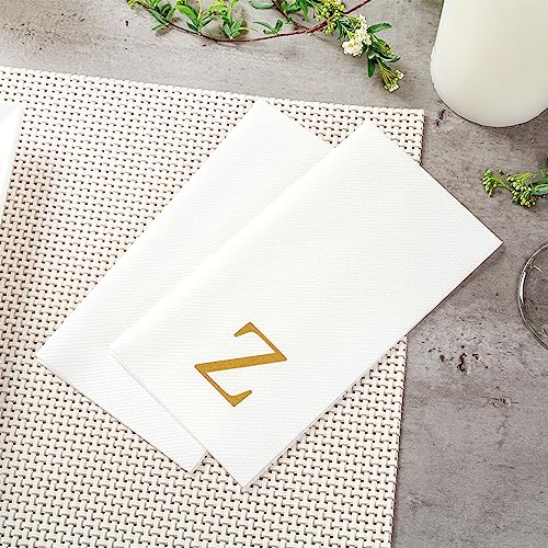 toallas de invitado estilo sans serif