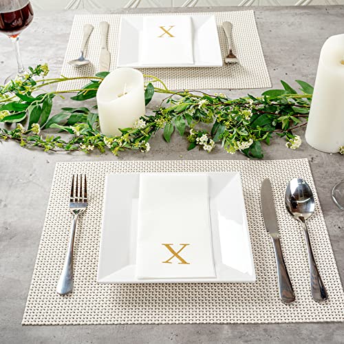 toallas de invitado para decoración de mesas