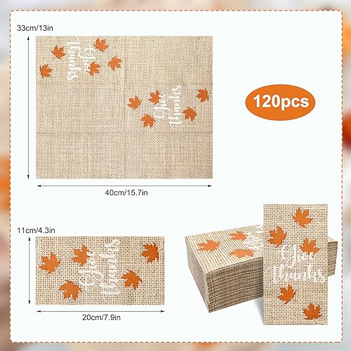 toallas de papel para decoración de mesa
