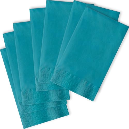 toallas de papel para invitados verdes