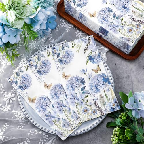 toallas desechables azules para baño