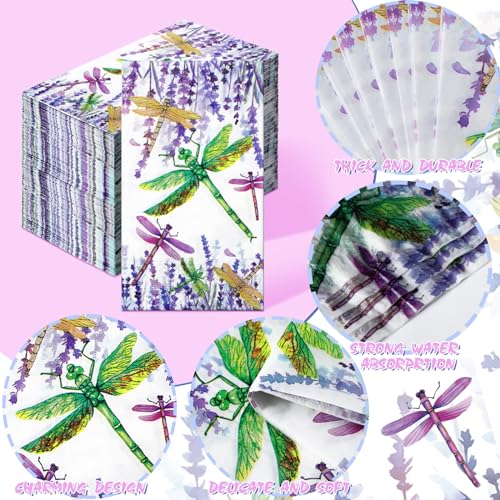 toallas desechables con diseño floral