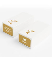 toallas desechables doradas para eventos