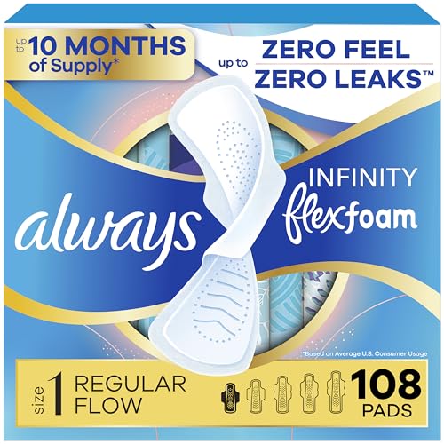 toallas femeninas Always Infinity con alas