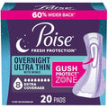 toallas higiénicas Poise ultra delgadas