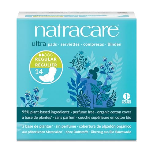 toallas natracare ultra con alas cómodas