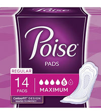toallas Poise máxima absorción