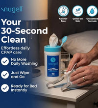 toallitas con aloe vera para CPAP