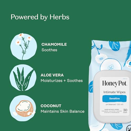 toallitas con infusión herbal natural