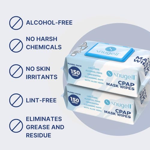 toallitas de algodón para CPAP