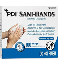 toallitas desinfectantes para manos Sani-Hands
