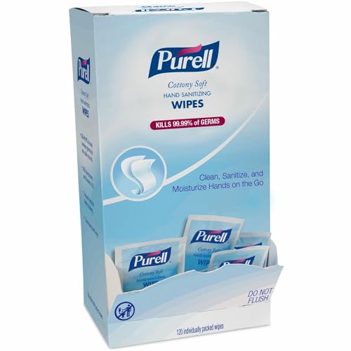toallitas desinfectantes Purell para manos