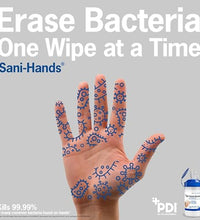 toallitas desinfectantes Sani-Hands en caja
