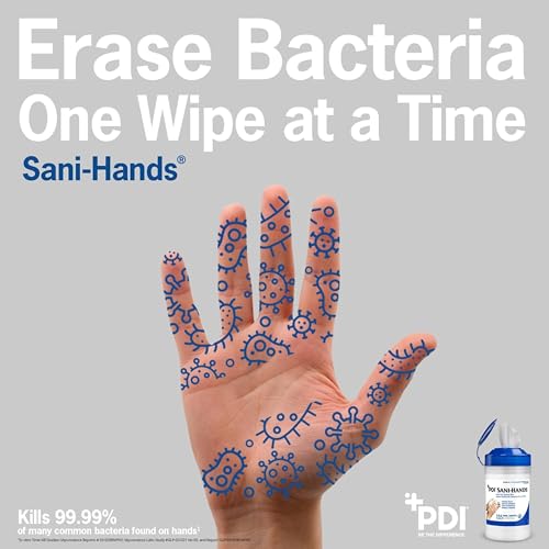 toallitas desinfectantes Sani-Hands en caja