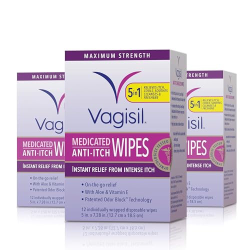 toallitas íntimas Vagisil para alivio rápido