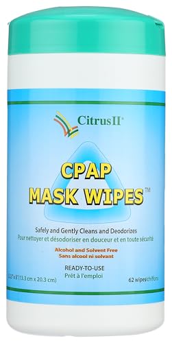 toallitas limpiadoras CPAP Citrus Magic