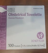 toallitas obstétricas PDI para higiene