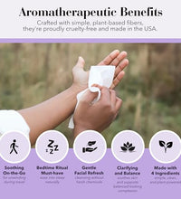 toallitas para cuerpo con aroma relajante