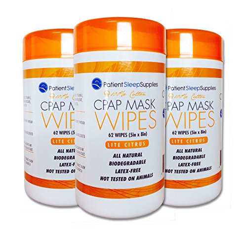 toallitas para máscaras CPAP aromatizadas