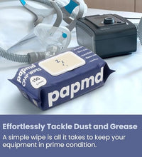 toallitas sin pelusa para cuidado CPAP