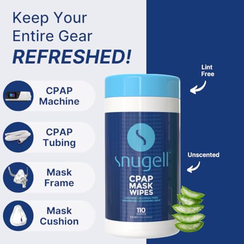 toallitas sin pelusa para limpieza CPAP