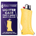 Toker Poker encendedor multifuncional amarillo