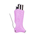 Toker Poker funda encendedor Clipper morado