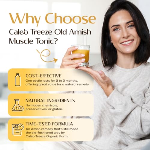 tónico Old Amish para dolor muscular