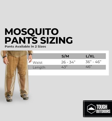 traje antimosquitos unisex para excursiones