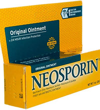 tratamiento efectivo con Neosporin en paquete
