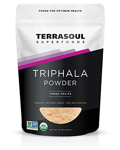 triphala orgánico en polvo beneficios