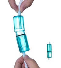 tubería de oxígeno con trampa de agua