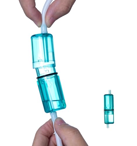 tubería de oxígeno con trampa de agua