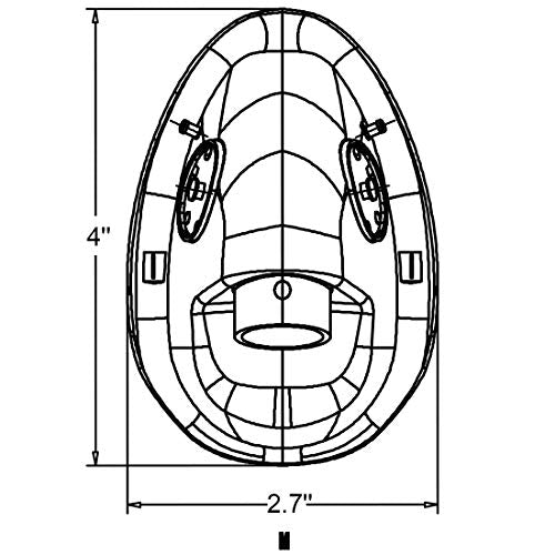 tubo de 6.6' para oxigenoterapia