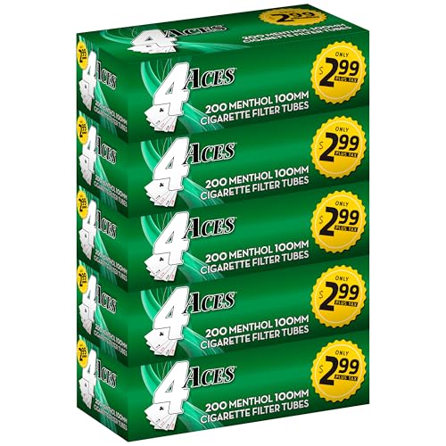 tubo para cigarrillos mentolado 100mm
