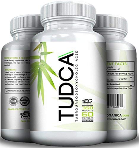 TUDCA 350mg cápsulas antioxidantes