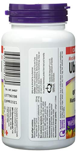 Ubiquinol 100mg para corazón saludable