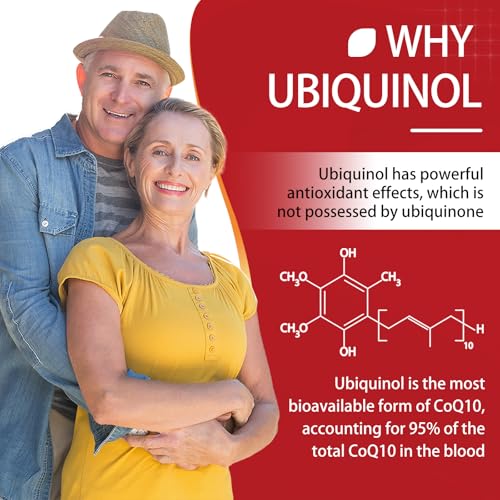 Ubiquinol 200mg para máxima absorción