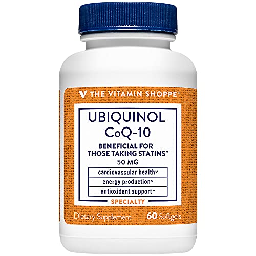 Ubiquinol CoQ-10 50mg beneficios antioxidantes