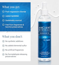 uso de aceite con OptiMSM