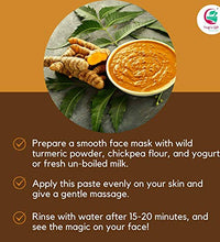 Uso de cúrcuma en mascarillas naturales
