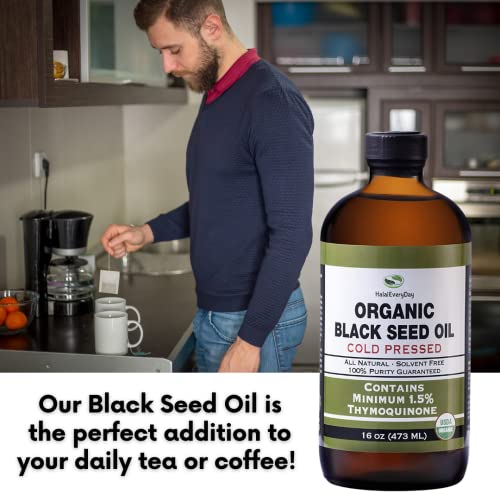 Uso diario de aceite de semilla negra