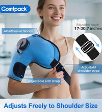 Uso fácil de compresa fría Comfpack