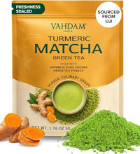 VAHDAM Té Verde Matcha con Cúrcuma