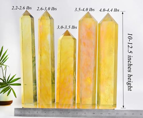 Varita de cristal sanador para terapia de Reiki