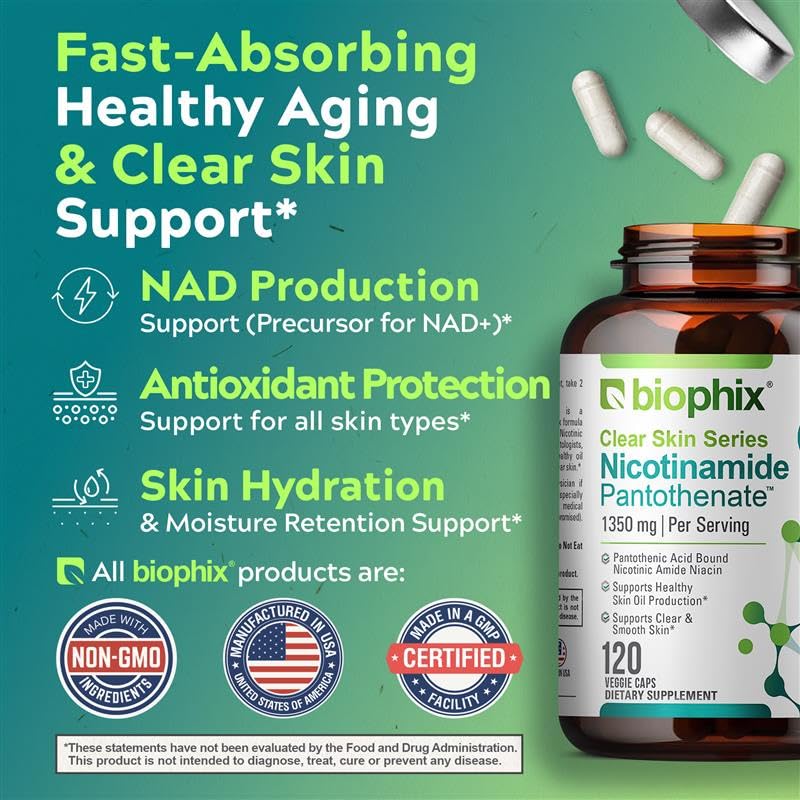 Vcaps de Biophix para cuidado facial