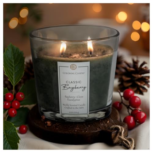 vela aromática colonial candle bayberry