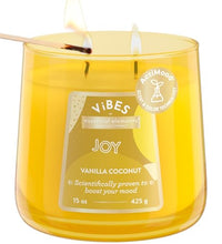 vela aromática de coco y vainilla