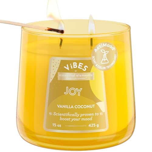 vela aromática de coco y vainilla
