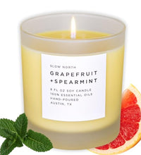 vela aromática de pomelo y menta